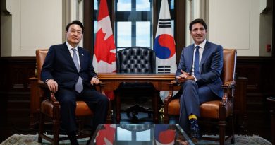 杜鲁多总理会见韩国总统尹锡悦 发表联合声明